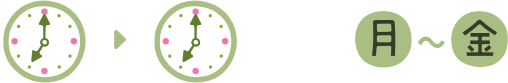 月～金